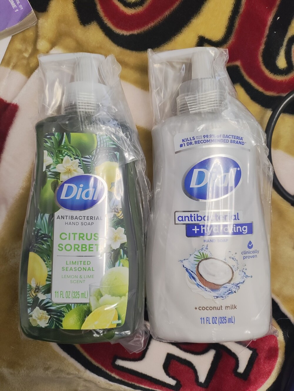 Dial Antibacterial Hand Soap - Citrus Sorbet & Hydrating Coconut Milk (11 fl oz)